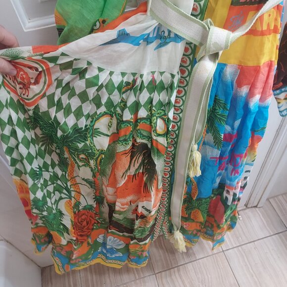 ALÉMAIS Alan Berry Rhys Paradiso Maxi Shirt Dress - Picture 9 of 14